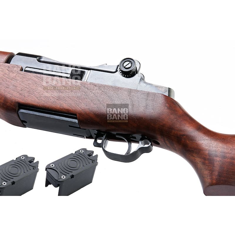 Marushin M1 Garand Tanker Superior Walnut Stock - (6mm Gas Version) - Bang Bang Airsoft