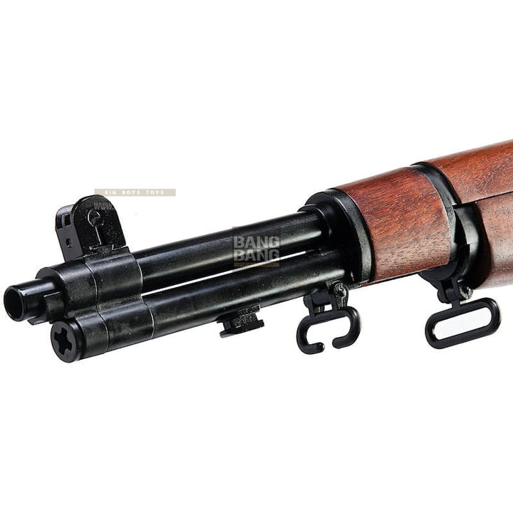 Marushin M1 Garand Tanker Superior Walnut Stock - (6mm Gas Version) - Bang Bang Airsoft