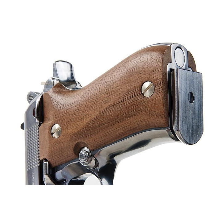 Marushin M84 Model Gun (Silver ABS Enhanced Version, Walnut Grip) - Bang Bang Airsoft
