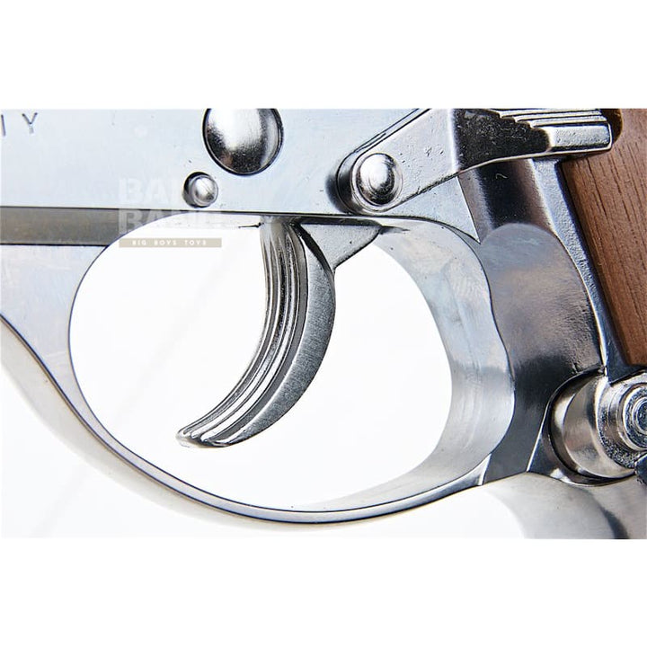 Marushin M84 Model Gun (Silver ABS Enhanced Version, Walnut Grip) - Bang Bang Airsoft
