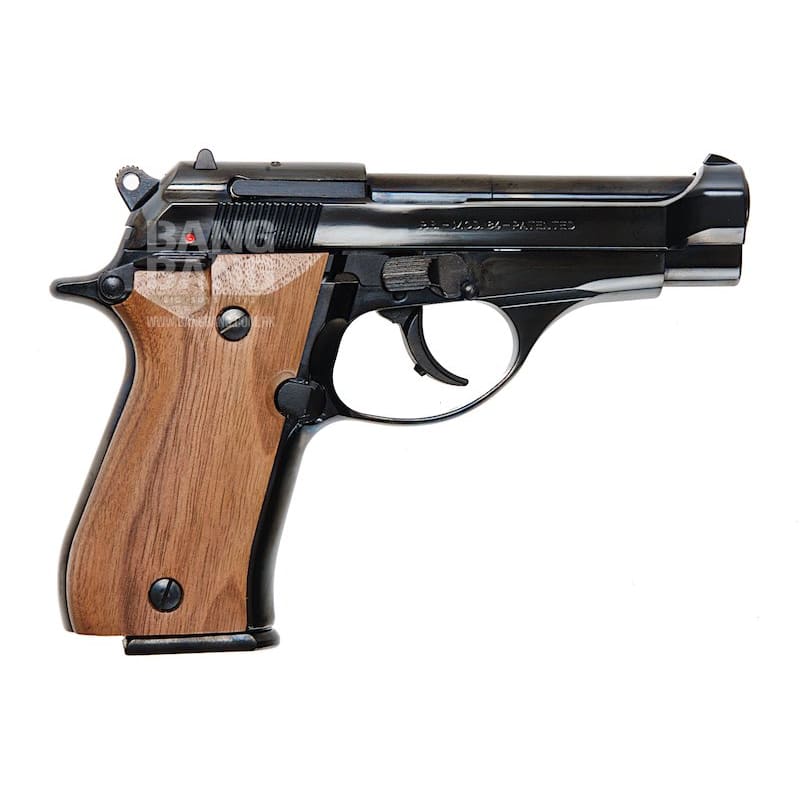 Marushin M84 Model Gun (W Deep Black ABS Enhanced Version, Walnut Grip) - Bang Bang Airsoft