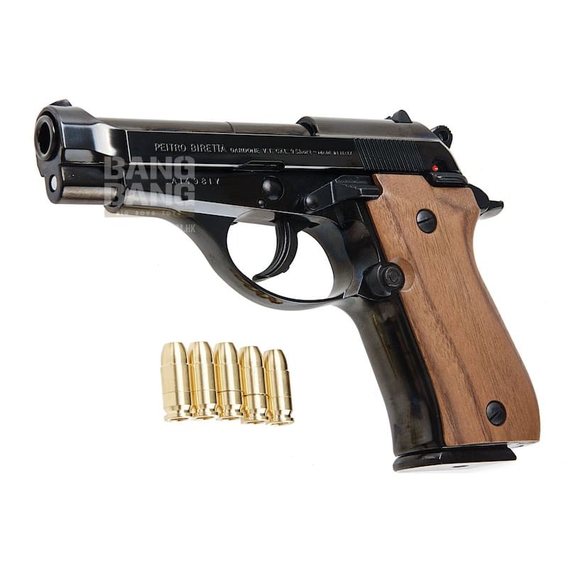 Marushin M84 Model Gun (W Deep Black ABS Enhanced Version, Walnut Grip) - Bang Bang Airsoft