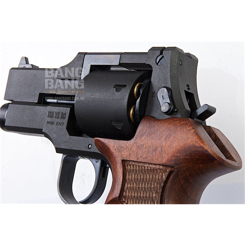 Marushin Mateba Revolver 6mm X - Cartridge Series 3 inch Black Heavyweight - Bang Bang Airsoft