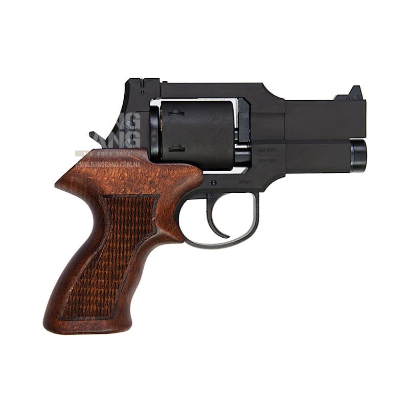 Marushin Mateba Revolver 6mm X - Cartridge Series 3 inch Black Heavyweight - Bang Bang Airsoft
