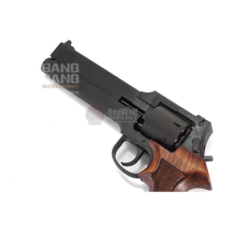 マルシン MATEBA 6mmBB X Cartridge Series Marushin Mateba Revolver 6mm X-Cartridge Series W Deep Black Wood