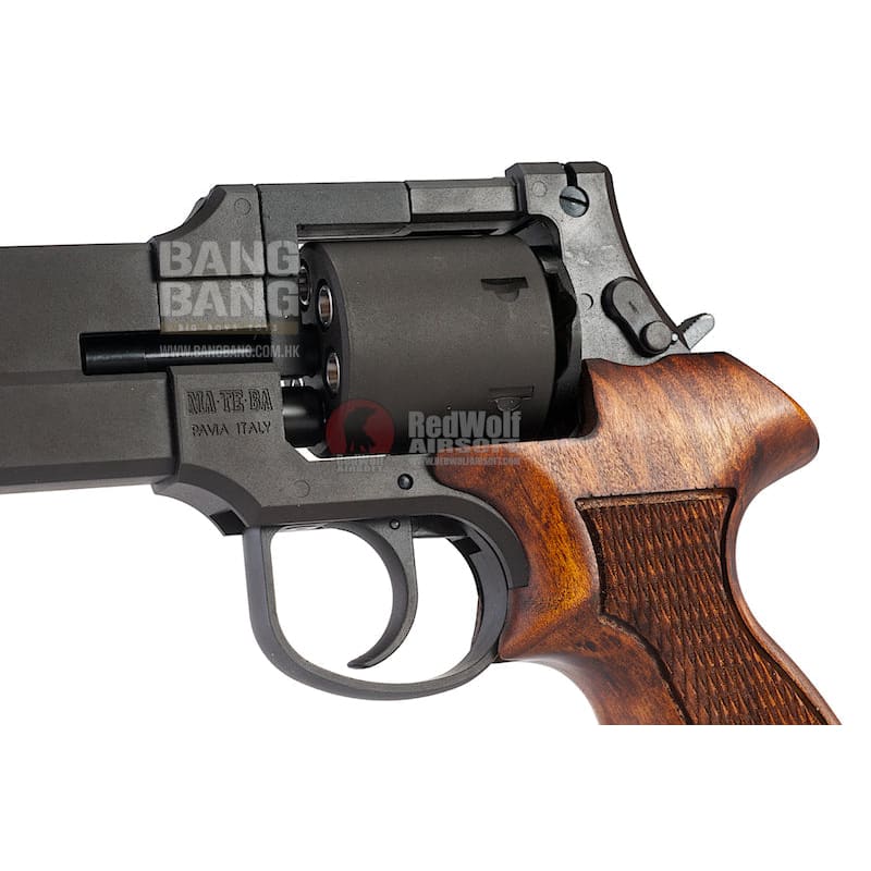 Marushin Mateba Revolver 6mm X - Cartridge Series (Black Heavy - Bang Bang Airsoft