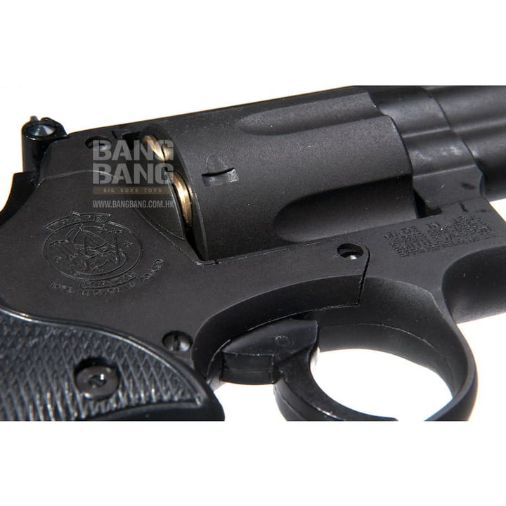 Marushin S&W M586 .357 Magnum Heavy Weight - Black (6mm BB) - Bang Bang Airsoft