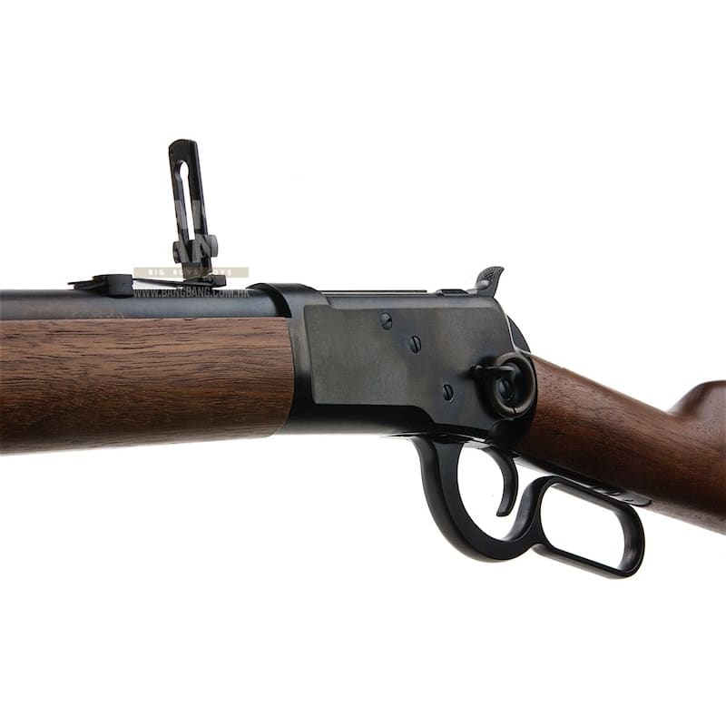 Marushin Winchester M1892 Black Walnut Stock (6mm Gas Version) - Bang Bang Airsoft