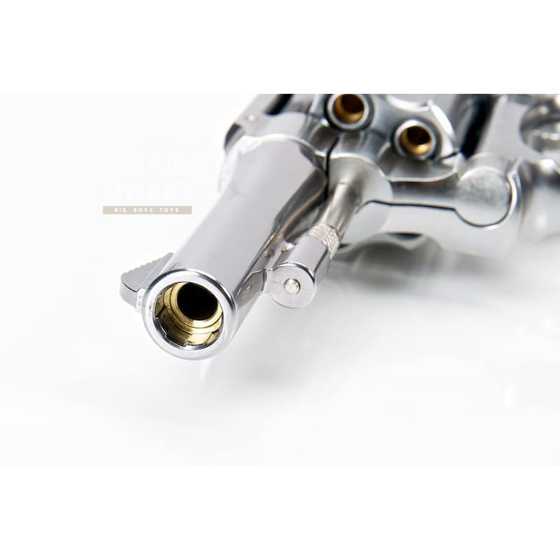 Marushin X Cartridge Police Revolver 3 Inch (Silver/ABS) 6mm - Bang Bang Airsoft