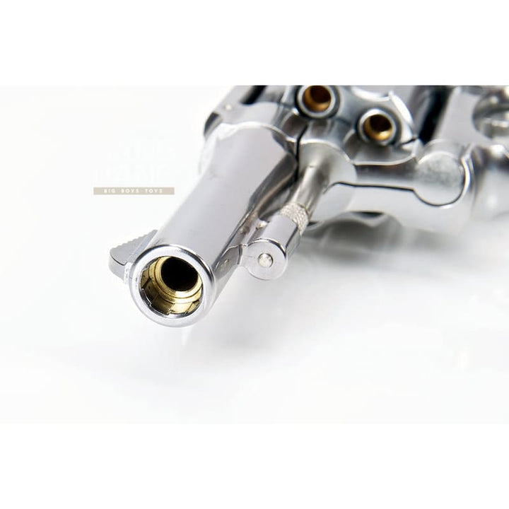 Marushin X Cartridge Police Revolver 3 Inch (Silver/ABS) 6mm - Bang Bang Airsoft