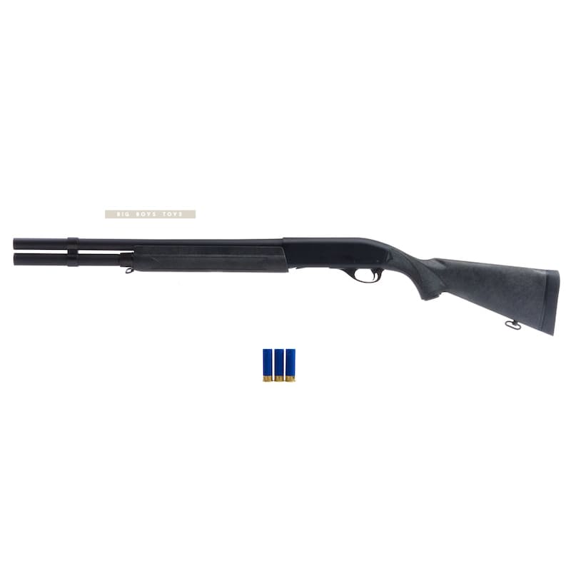 Maruzen M1100 Black Version Live Shell 'AUTOMATIC' Shotgun - Bang Bang Airsoft
