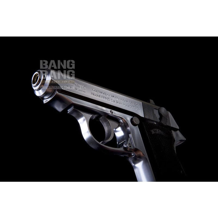 Maruzen PPK/S (New / Silver) (Licensed by Umarex / Walther) - Bang Bang Airsoft