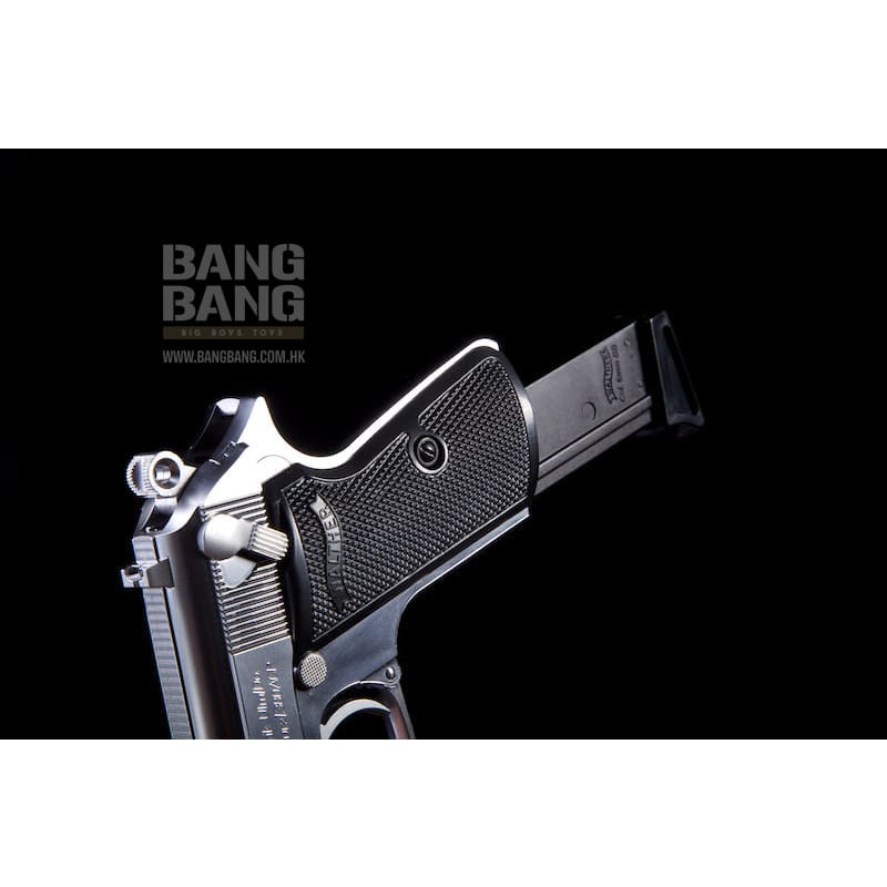 Maruzen PPK/S (New / Silver) (Licensed by Umarex / Walther) - Bang Bang Airsoft