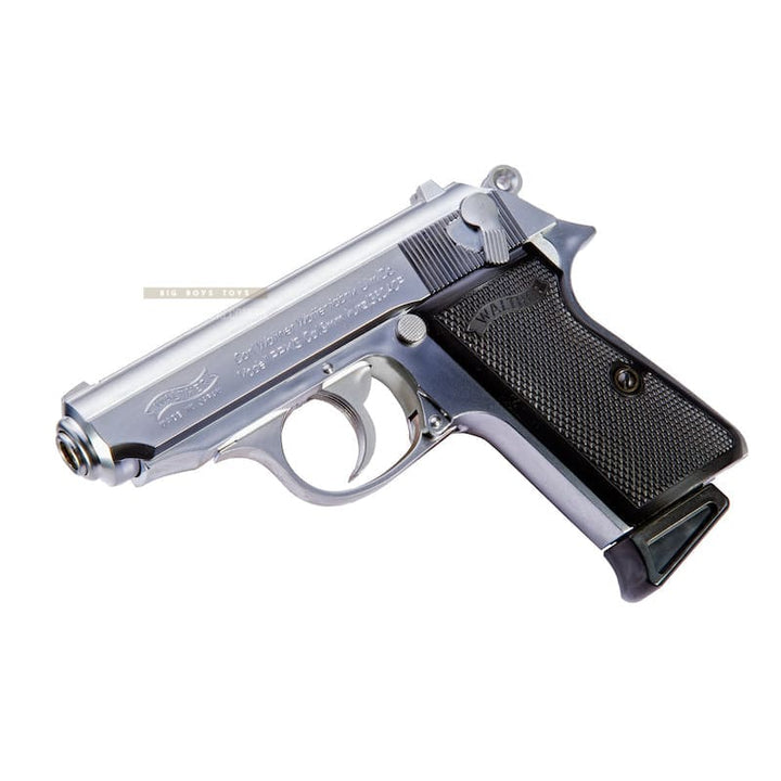 Maruzen PPK/S (New / Silver) (Licensed by Umarex / Walther) - Bang Bang Airsoft