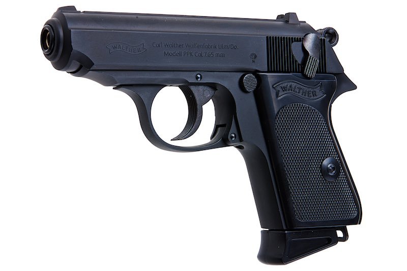 Maruzen Walther PPK Gas Blowback Pistol - Black - Bang Bang Airsoft