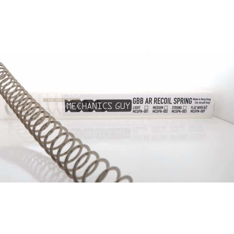 Mechanics Guy Airsoft GBB AR Rifle Recoil Spring (Flat Wire) - Bang Bang Airsoft