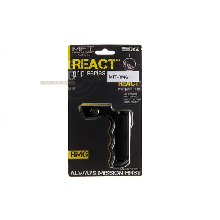 MFT React Magwell Grip (RMG). Allows less effort to direct muzzle - BK - Bang Bang Airsoft