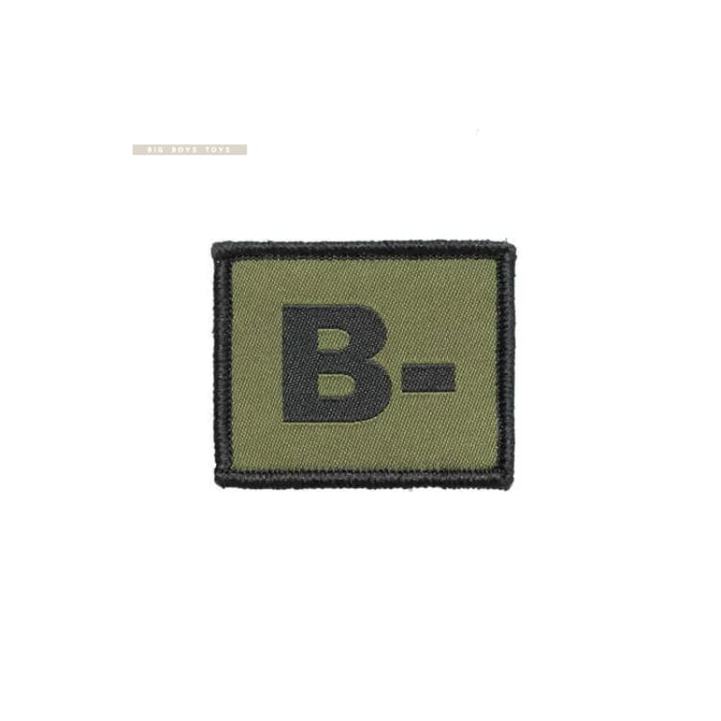 MG Military Blood Type Patch Hook & Loop *** - Bang Bang Airsoft