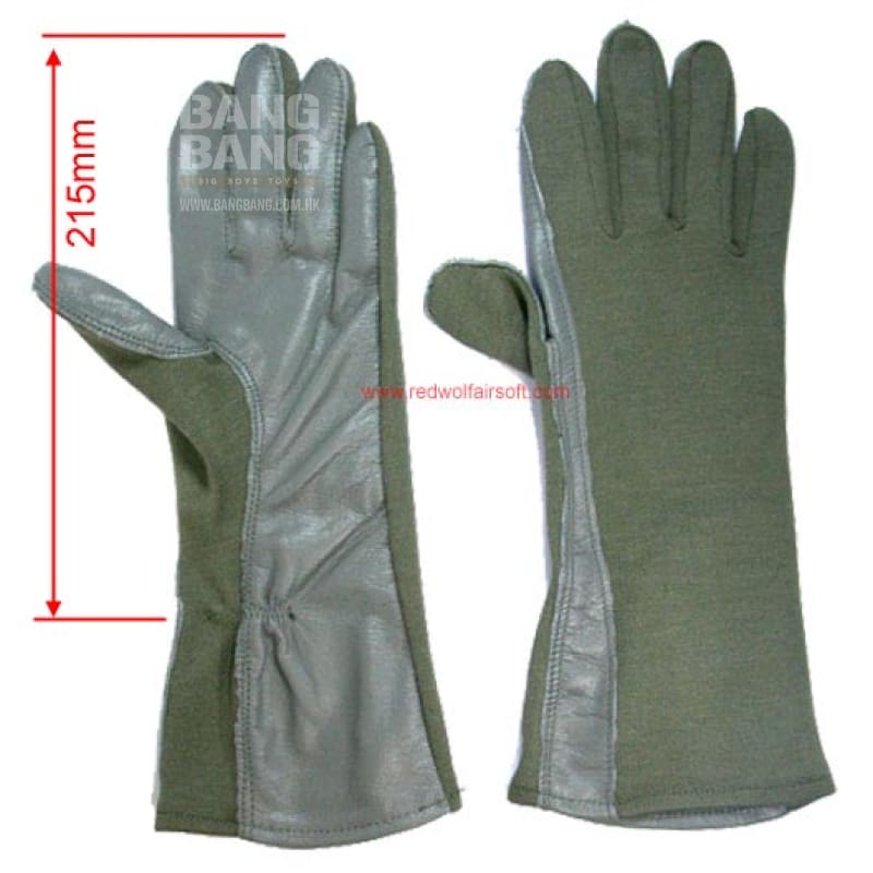 Milspex Gloves GI Nomex OD (Large Length 32.5mm) - Bang Bang Airsoft