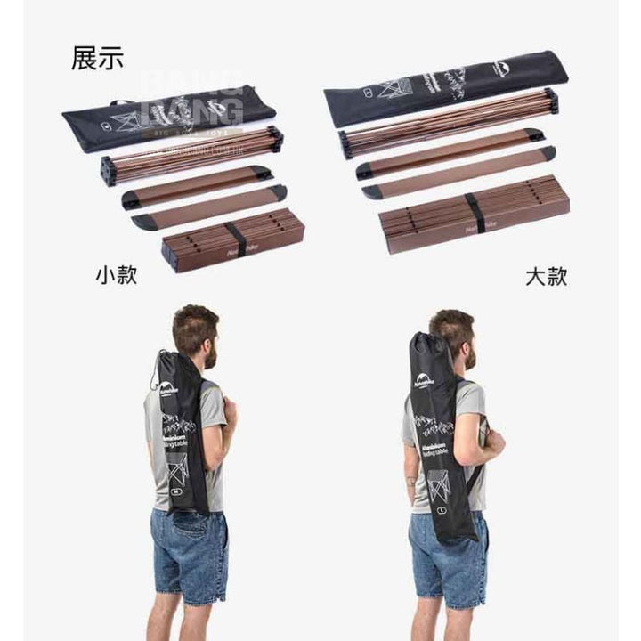 Naturehike Outdoor Aluminum Alloy Folding Table (Large Style) BBQ Picnic Table | Ultra Lightweight (NH16Z016 - L) *** - Bang Bang Airsoft