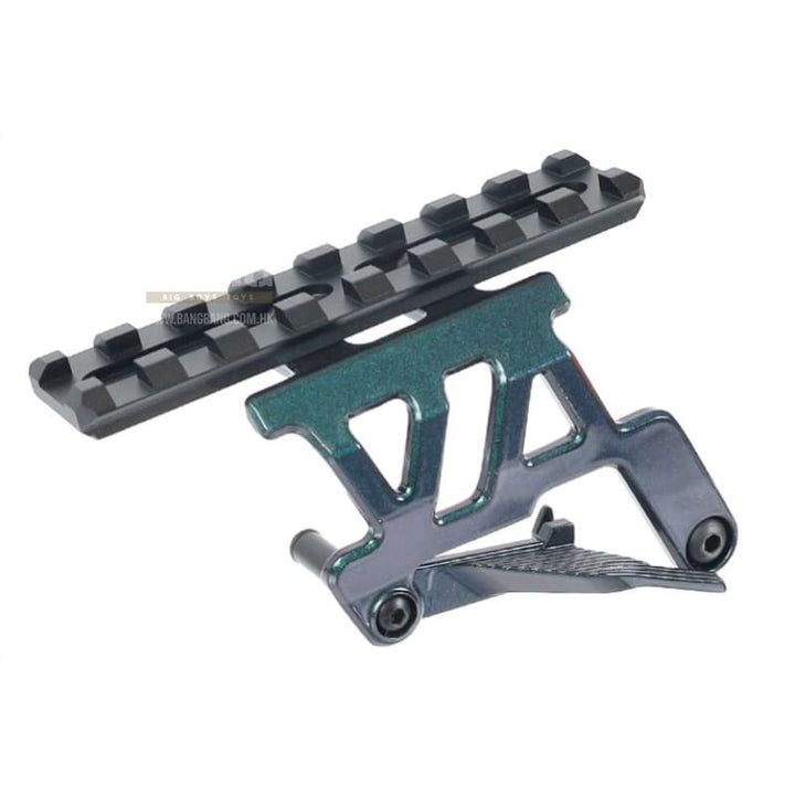 Nine Ball Aluminum Optic Base Mount NEO - ZANSHIN for Tokyo Marui Hi Capa 5.1 / 4.3 GBB - Midori Green - Bang Bang Airsoft