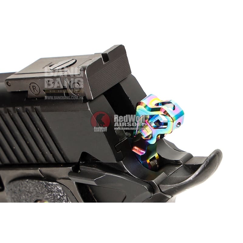 Nine Ball Custom Hammer for Tokyo Marui Hi - Capa 5.1 / 4.3 Series GBB Pistol - Heat Gradation - Bang Bang Airsoft