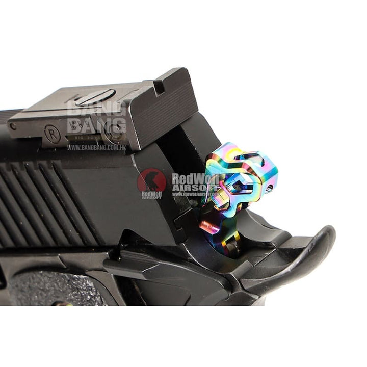 Nine Ball Custom Hammer for Tokyo Marui Hi - Capa 5.1 / 4.3 Series GBB Pistol - Heat Gradation - Bang Bang Airsoft