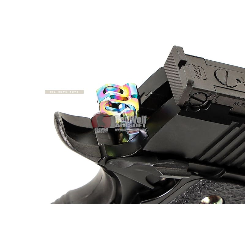 Nine Ball Custom Hammer for Tokyo Marui Hi - Capa 5.1 / 4.3 Series GBB Pistol - Heat Gradation - Bang Bang Airsoft