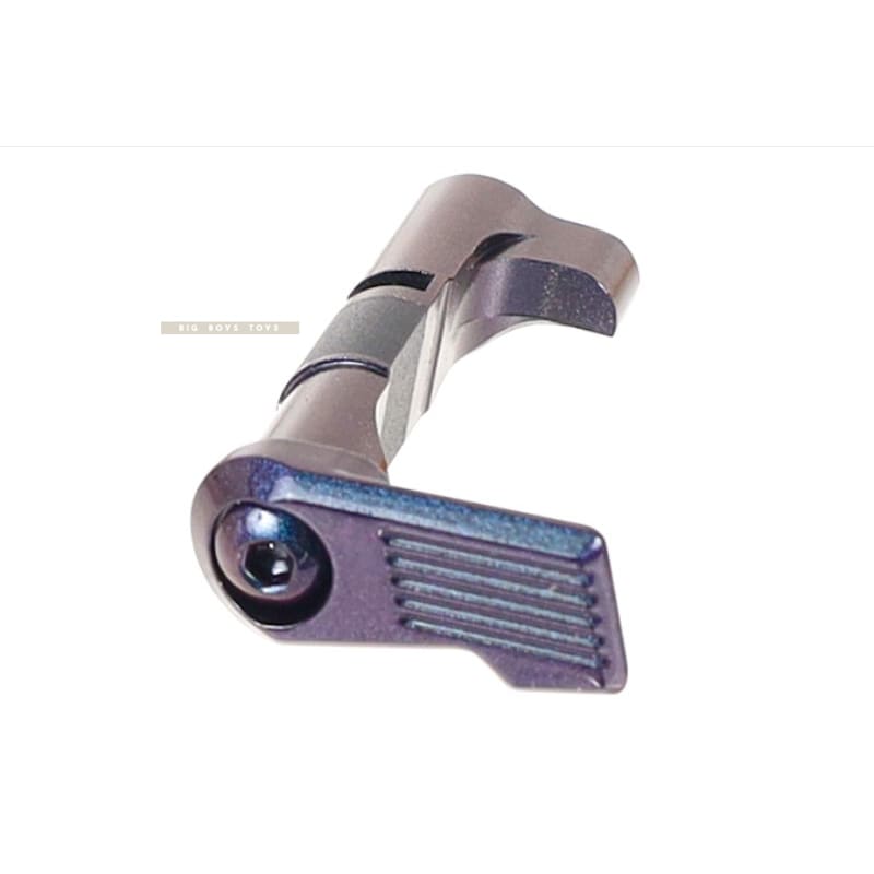 Nine Ball Custom Magazine Catch - ZANSHIN for Tokyo Marui Hi Capa Series GBB Pistol - Murasaki Purple - Bang Bang Airsoft