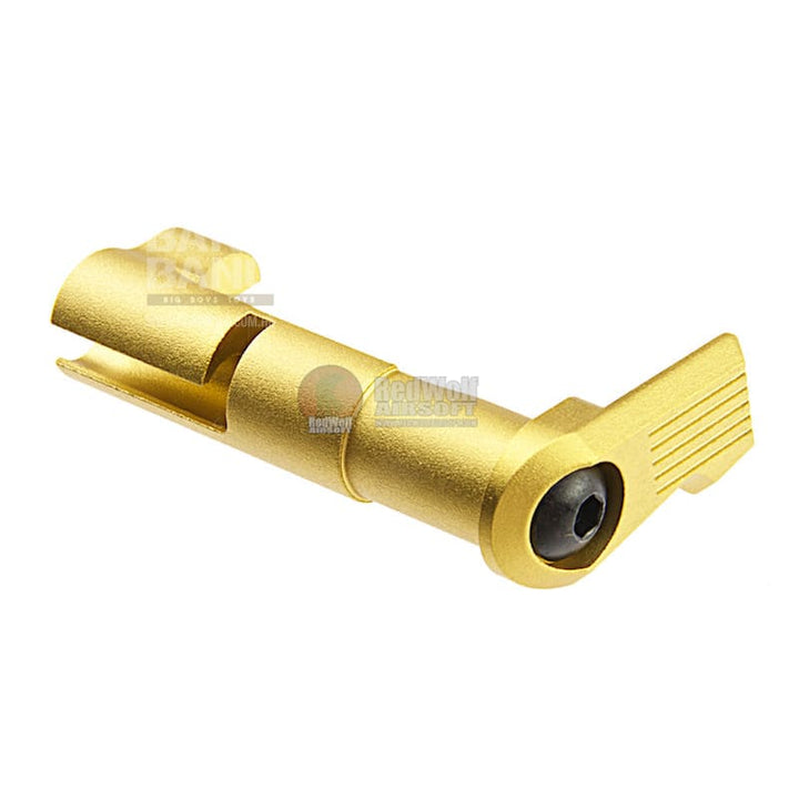 Nine Ball Custom Magzine Catch for Tokyo Marui Hi - Capa GBB Pistol - Gold - Bang Bang Airsoft