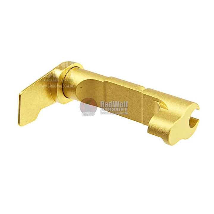 Nine Ball Custom Magzine Catch for Tokyo Marui Hi - Capa GBB Pistol - Gold - Bang Bang Airsoft