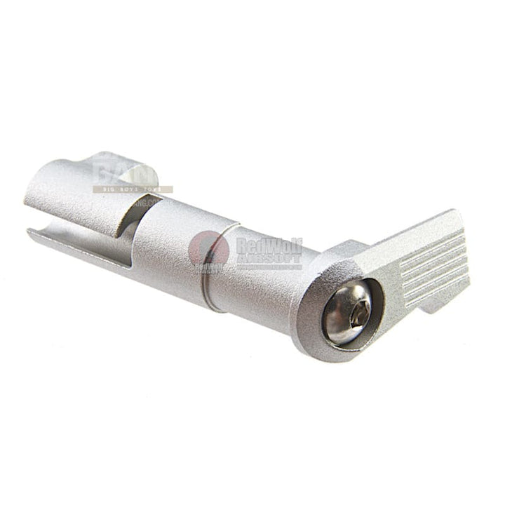 Nine Ball Custom Magzine Catch for Tokyo Marui Hi - Capa GBB Pistol - Silver - Bang Bang Airsoft
