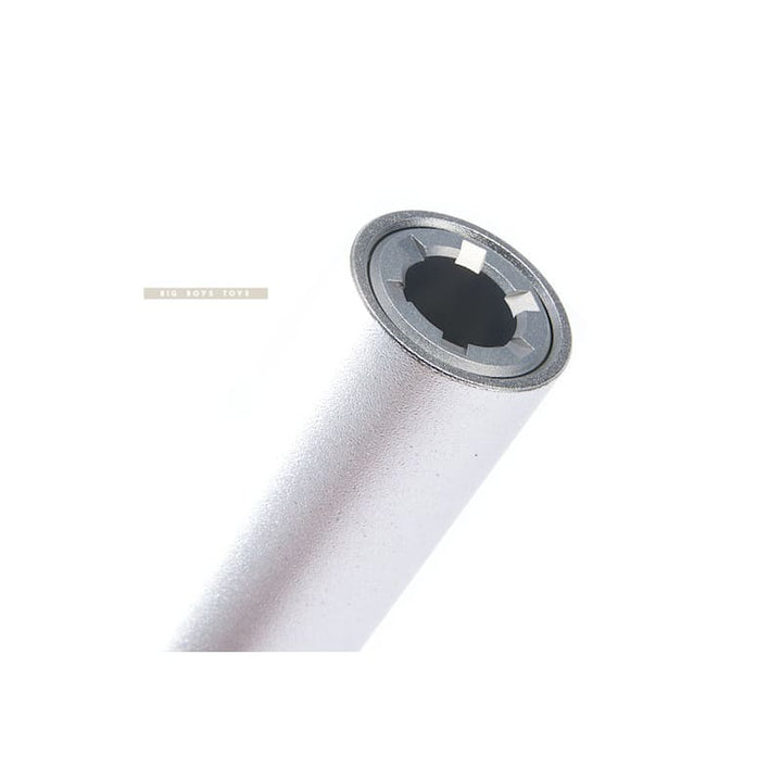 Nine Ball 'FIXED' Non - Recoil 2Way Outer Barrel for Hi - Capa 5.1 GBB Series - Silver - Bang Bang Airsoft