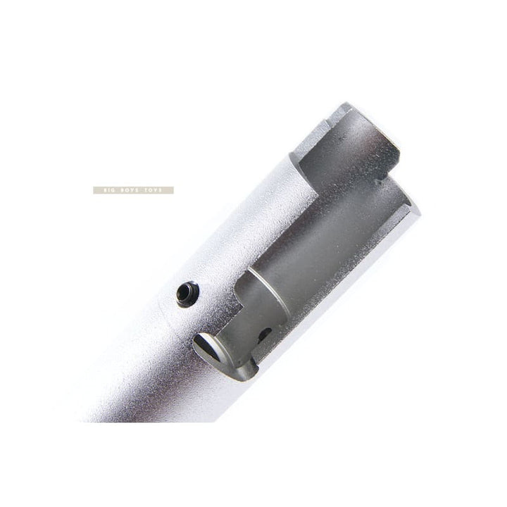Nine Ball 'FIXED' Non - Recoil 2Way Outer Barrel for Hi - Capa 5.1 GBB Series - Silver - Bang Bang Airsoft