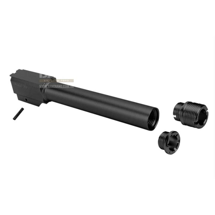 Nine Ball Non - Recoil 2 Way Outer Barrel w/ 14mm CCW Adapter for SIG AIR P320 M17 GBB - BK - Bang Bang Airsoft