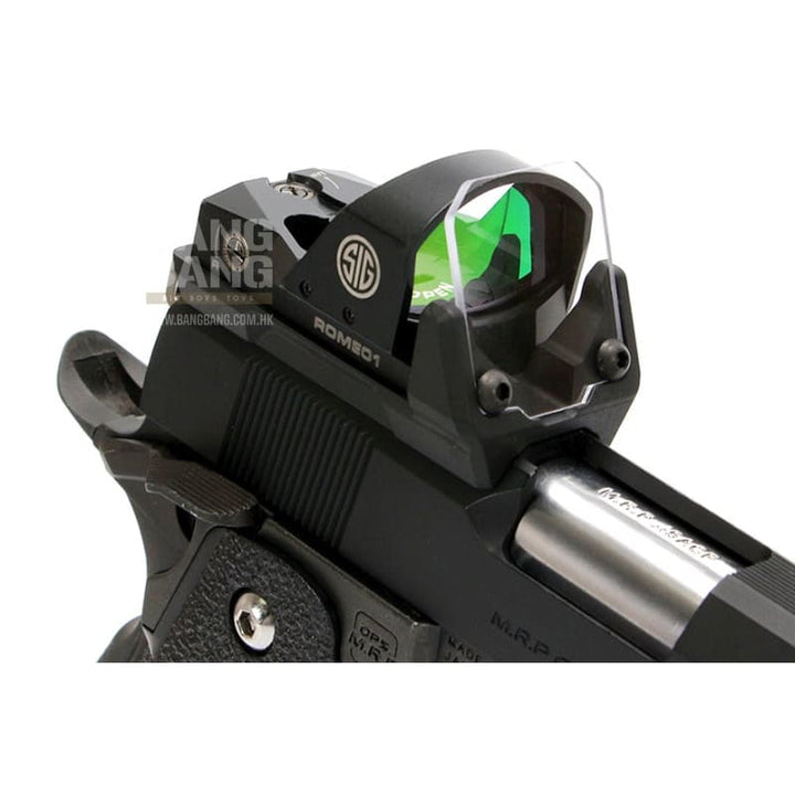 Nine Ball Sight Protector AEGIS HG (w/ Shield & Mount Base) Tokyo Marui Hi - Capa 5.1 GBB Airsoft - Bang Bang Airsoft