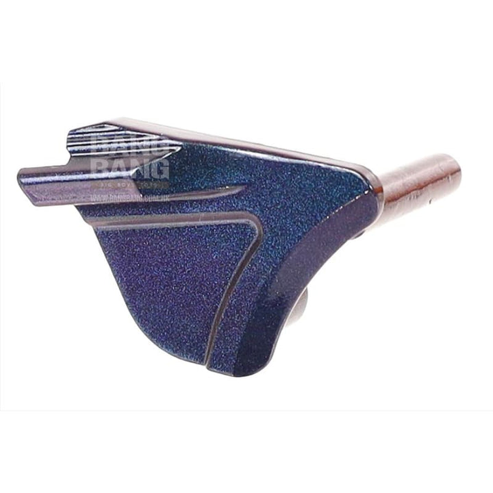 Nine Ball Single Safety Lever - ZANSHIN for Tokyo Marui Hi Capa 5.1 /4.3 /Gold Match GBB - Murasaki Purple - Bang Bang Airsoft