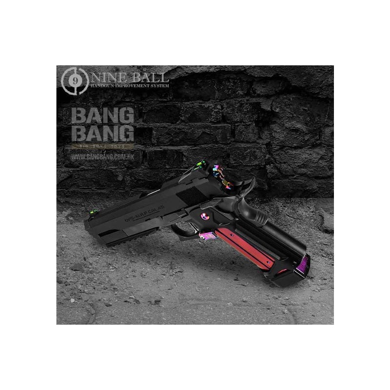 Nine Ball Skeleton Grip R for Tokyo Marui Hi - Capa GBB Airsoft - Bang Bang Airsoft