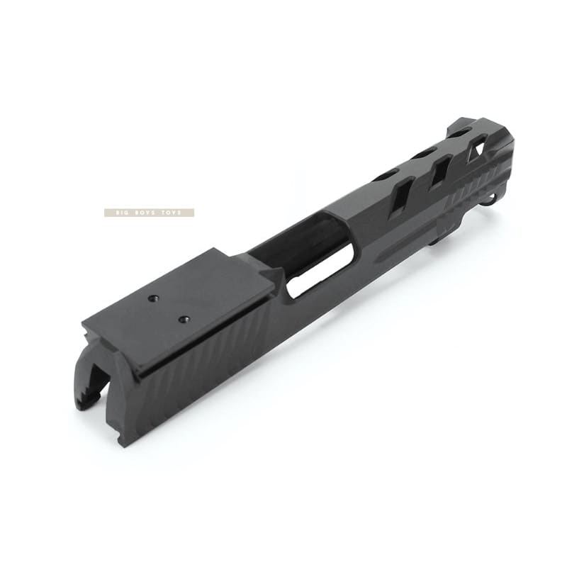 Nine Ball Tokyo Marui Hi Capa 5.1 GBB Custom Slide 'GUNGNIR' - BK - Bang Bang Airsoft