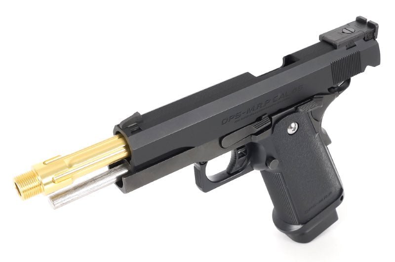 Nine Ball Tokyo Marui Hi Capa 5.1 GBB TDC Threaded Outer Barrel - Black - Bang Bang Airsoft