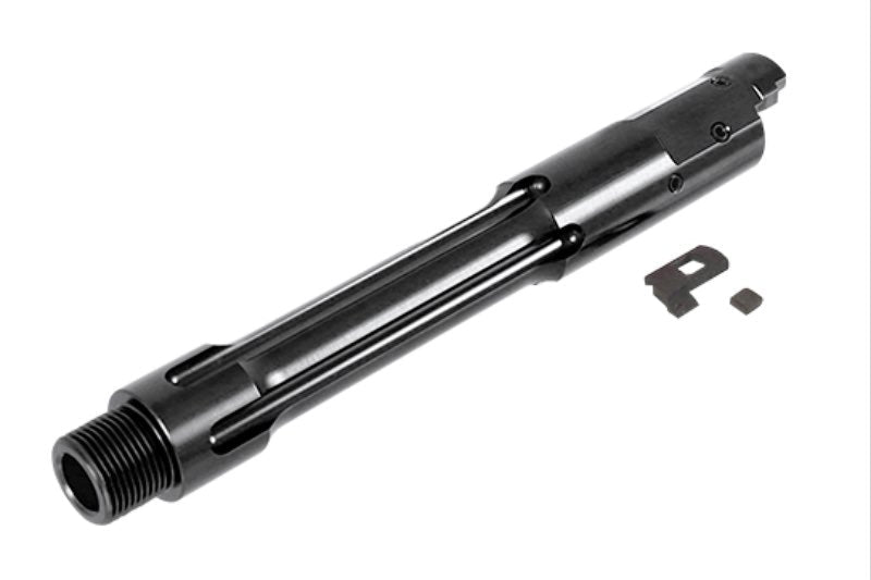 Nine Ball Tokyo Marui Hi Capa 5.1 GBB TDC Threaded Outer Barrel - Black - Bang Bang Airsoft