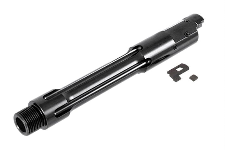 Nine Ball Tokyo Marui Hi Capa 5.1 GBB TDC Threaded Outer Barrel - Black - Bang Bang Airsoft