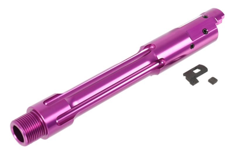 Nine Ball Tokyo Marui Hi Capa 5.1 GBB TDC Threaded Outer Barrel - Purple - Bang Bang Airsoft