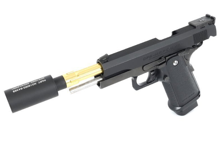 Nine Ball Tokyo Marui Hi Capa 5.1 GBB TDC Threaded Outer Barrel - Purple - Bang Bang Airsoft