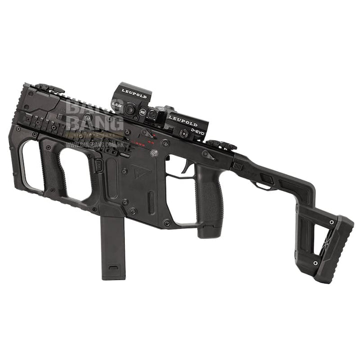 Nitro.Vo Strike Knuckle Guard & Advanced Grip for Kiss Vector Airsoft AEG / GBB SMG Rifle - Black - Bang Bang Airsoft