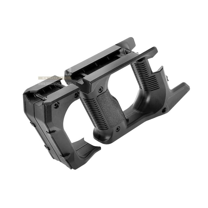 Nitro.Vo Strike Knuckle Guard & Advanced Grip for Kiss Vector Airsoft AEG / GBB SMG Rifle - Black - Bang Bang Airsoft