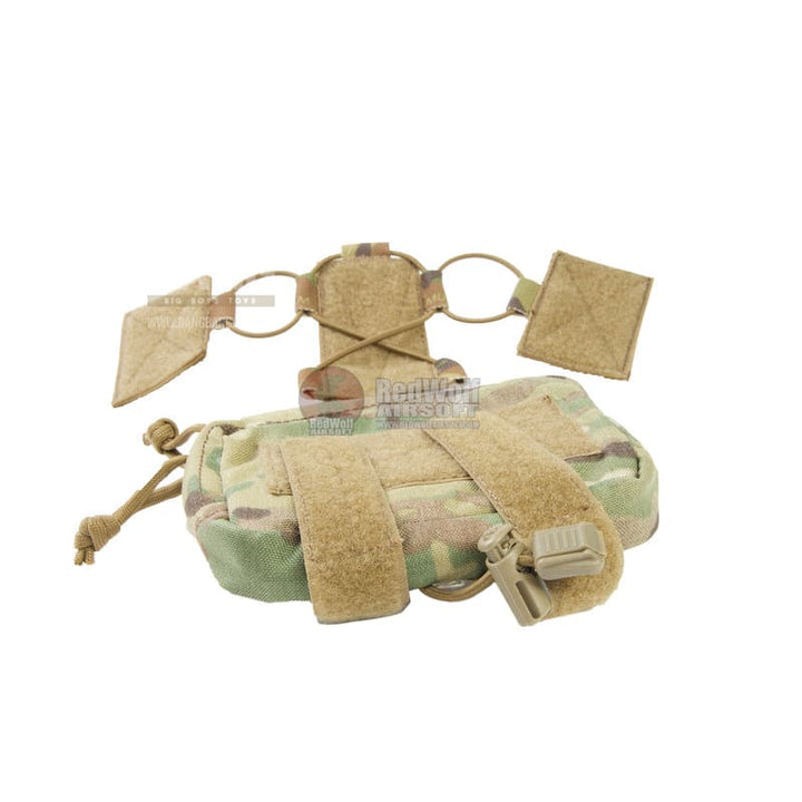 OPS Combat Helmet Counter Weight / Utility Pocket - Multicam - Bang Bang Airsoft