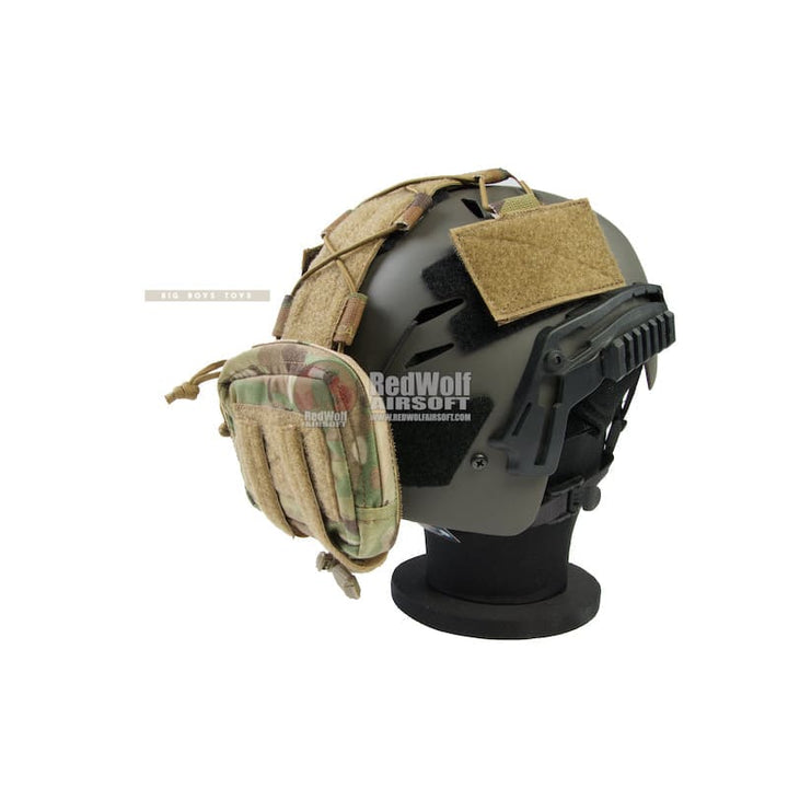 OPS Combat Helmet Counter Weight / Utility Pocket - Multicam - Bang Bang Airsoft