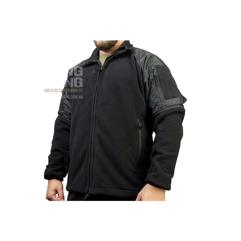 OPS Power Stretch Combat Fleece - Black (size L) - Bang Bang Airsoft