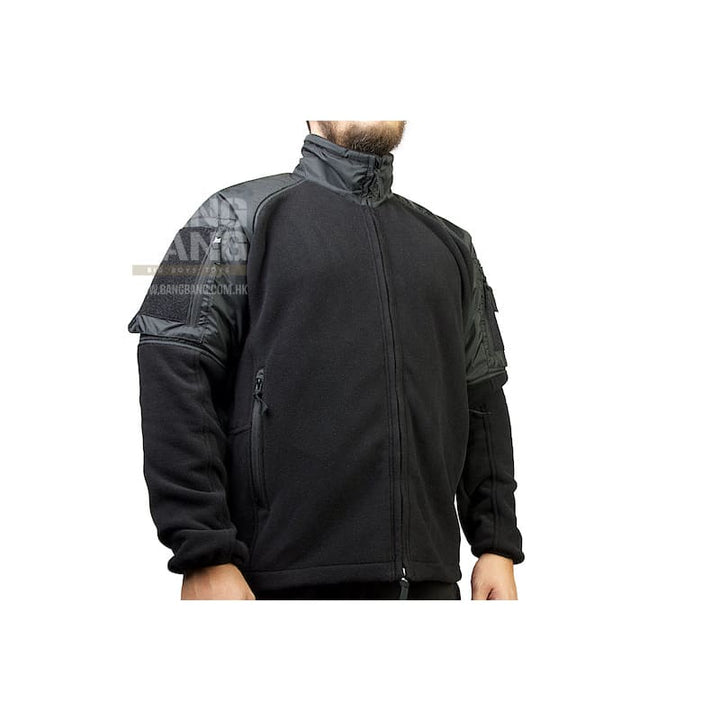 OPS Power Stretch Combat Fleece - Black (size XL) - Bang Bang Airsoft